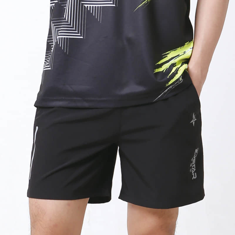 中极星运动短裤男款ZJ9302（黑）S-4XL