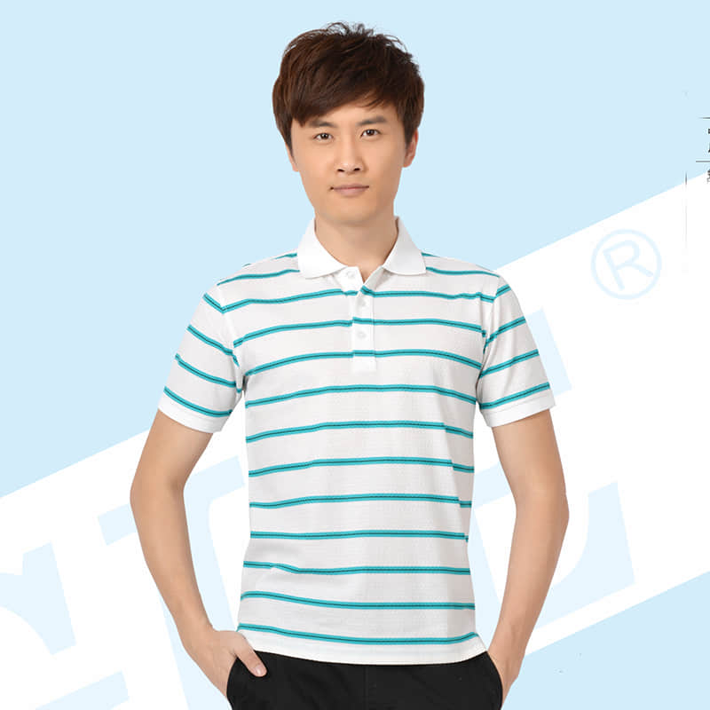 EAGLE鹰牌运动T恤男款E11545（蓝白）-XL